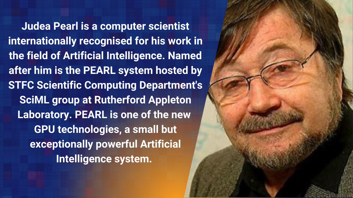 Happy Birthday, <a href="/yudapearl/">Judea Pearl</a>! 🎉🎉🎉
Named after this computational mathematician is our PEARL system which is available for scientists and researchers who form the 'AI for Science' community within the Alan Turing Institute and STFC. <a href="/STFC_Matters/">Science and Technology Facilities Council</a> <a href="/SciComp_STFC/">SciComp_STFC</a> <a href="/RutherfordApLab/">Rutherford Appleton Laboratory</a>