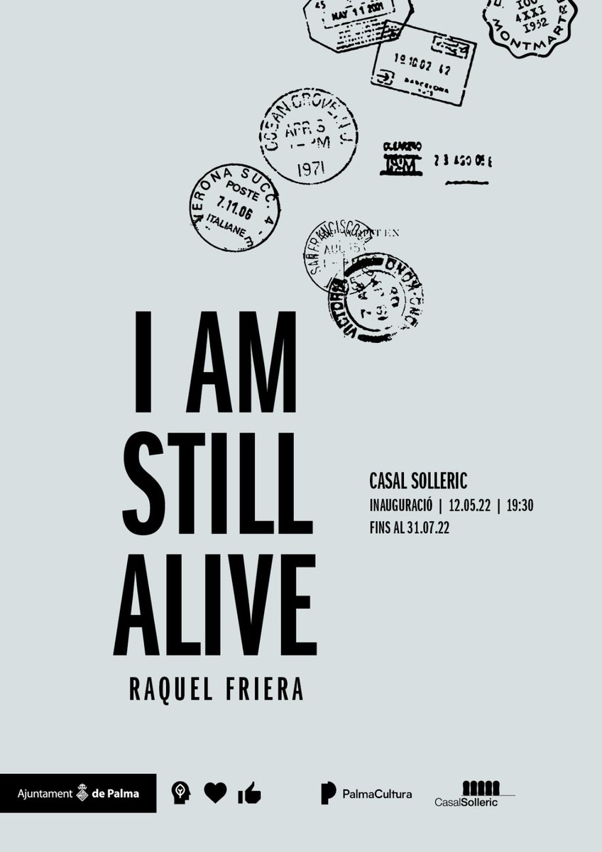 ajuntpalma's tweet photo. 😍Darrers dies per visitar les exposicions 'L'ull desarmat' i 'I am still alive' 

📍 @csolleric
🗓️ Fins al 28/08

@PalmaCultura @toninoguera @hila https://t.co/itjPynqHBq