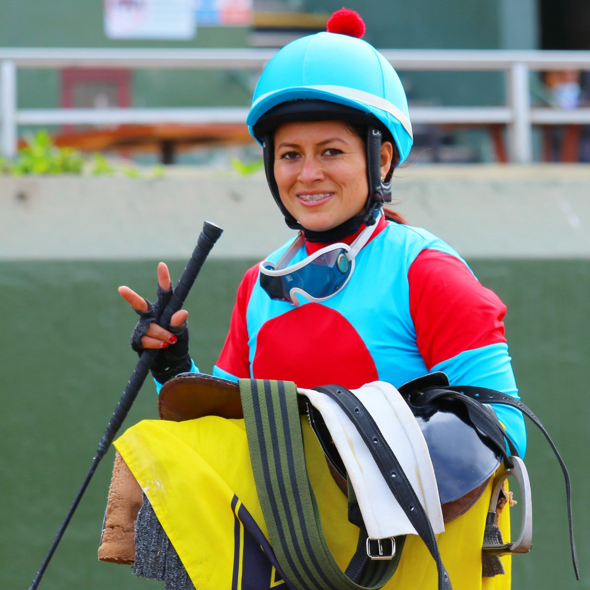 Nrociogavidiah's tweet photo. La Sublime x2 🏇 Una victoria más gracias a Dios y a todo el equipo del Stud Mercurio. 🙏 😊 https://t.co/ZrYpYdIKF7