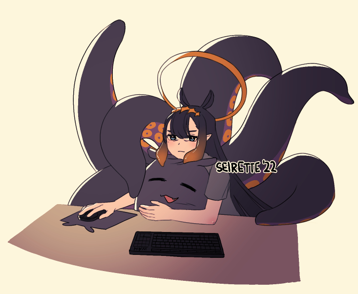 seirettes's tweet photo. Overwork🐙 #inART  #いなート https://t.co/BFVeK6rlh9