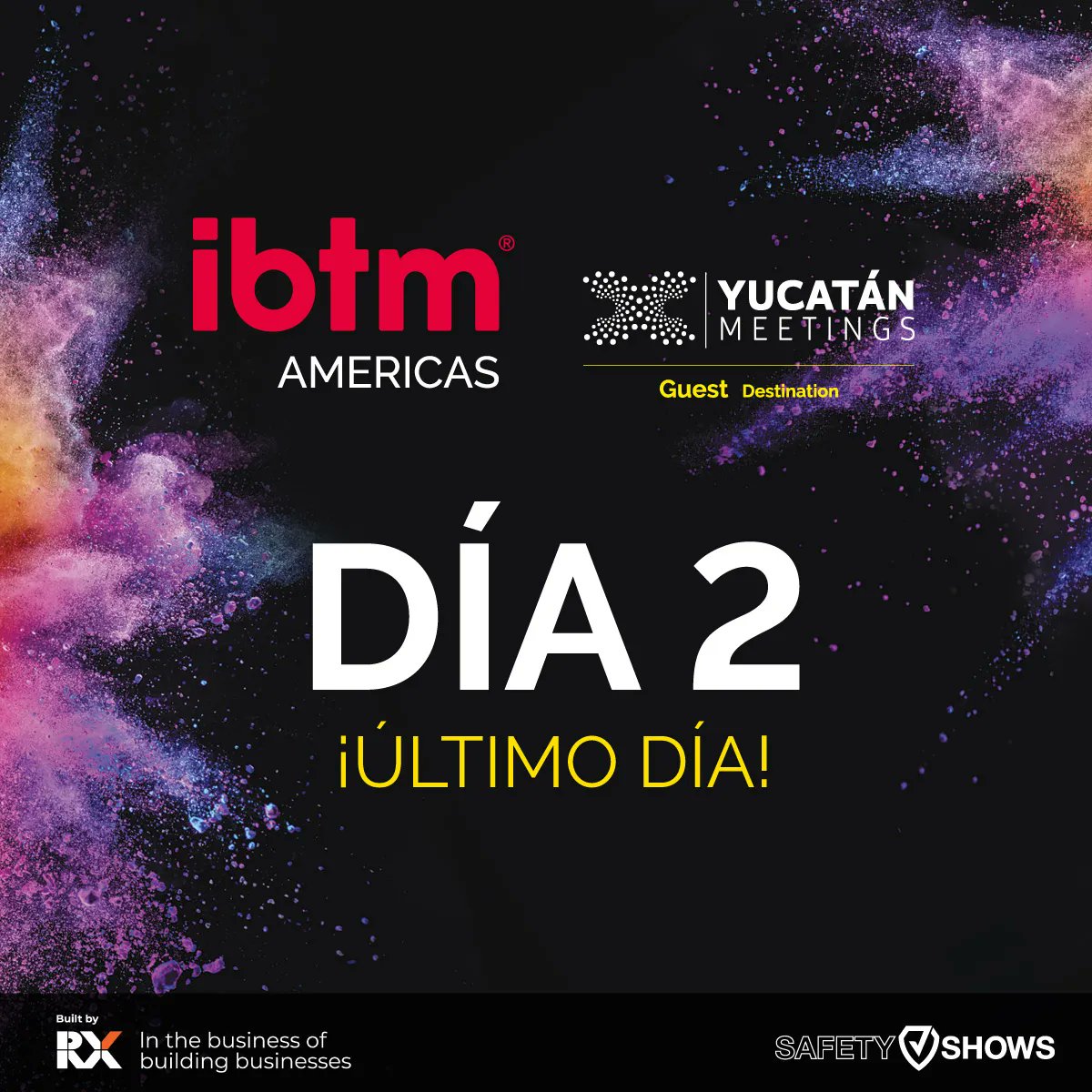 IBTMevents's tweet image. 🚨 ¡CONTINUAMOS CON EL SEGUNDO Y ÚLTIMO DÍA DE #IBTMAMERICAS 2022! 
El día de ayer tuvimos muchos asistentes, reuniones, negocios y lo mejor, una gran actitud de parte de todos los que formamos parte de esta gran industria ¡Y HOY VAMOS POR MÁS!
buff.ly/3pr18Pt
