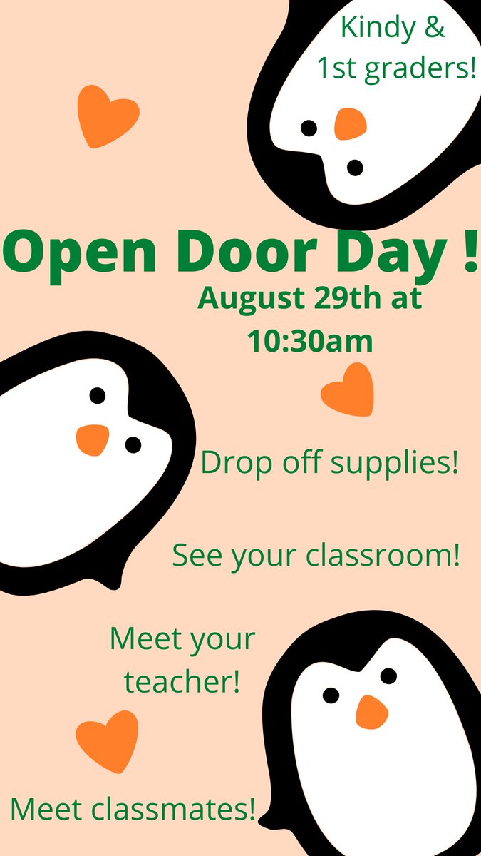 prek1NGES's tweet photo. 4 more wake ups til Open Door Day!! #ngespride #gpscommunity https://t.co/aZl0dnLJ0Q