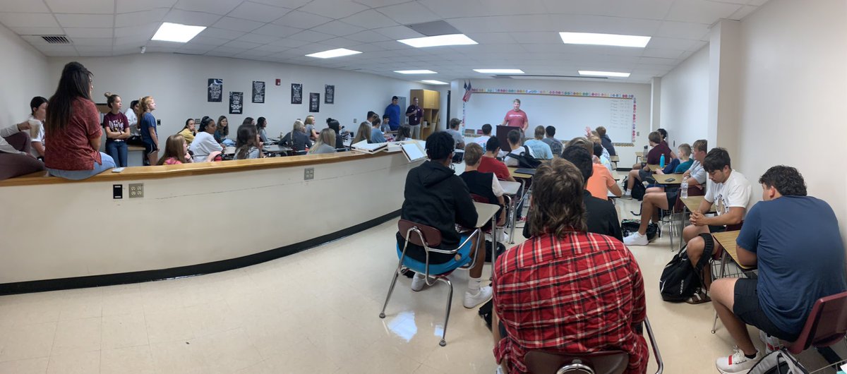 ⚾️🏀🎾🏐🏈⚽️🥎⚾️🏀🎾🏐🏈⚽️

For where two or three are gathered together in my name, there am I in the midst of them. 
Matthew 18:20

1st FCA meeting of the semester.
It’s going to be an amazing semester!

We’re moving to the gym next Thursday @ 7:45am

⚾️🏀🎾🏐🏈⚽️🥎⚾️🏀🎾🏐🏈⚽️