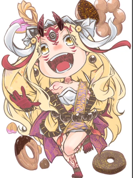 甘党な小鬼(*⁰▿⁰*) #好きなキャラを雑に紹介する 