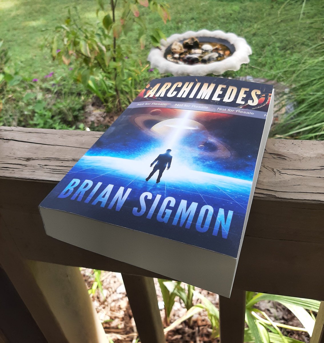 BrianSigmon's tweet photo. Proof copy has arrived 🤘

#scifi #indieauthor https://t.co/9dhy9fUESU
