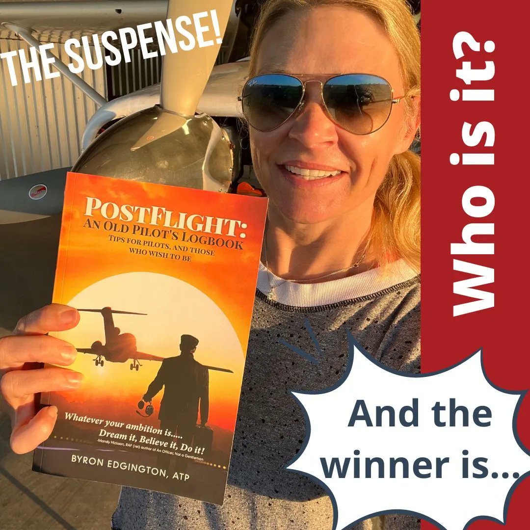 flygirlkelley's tweet photo. Congrats to Makayla Galler and Stephen Muzigo! 🎉 They have won signed copies of Postflight! More giveaways to come...be on the lookout 👀! #winnerwinner #giveaway #bookclub #postflight #freebie https://t.co/Wb7tYCekTa