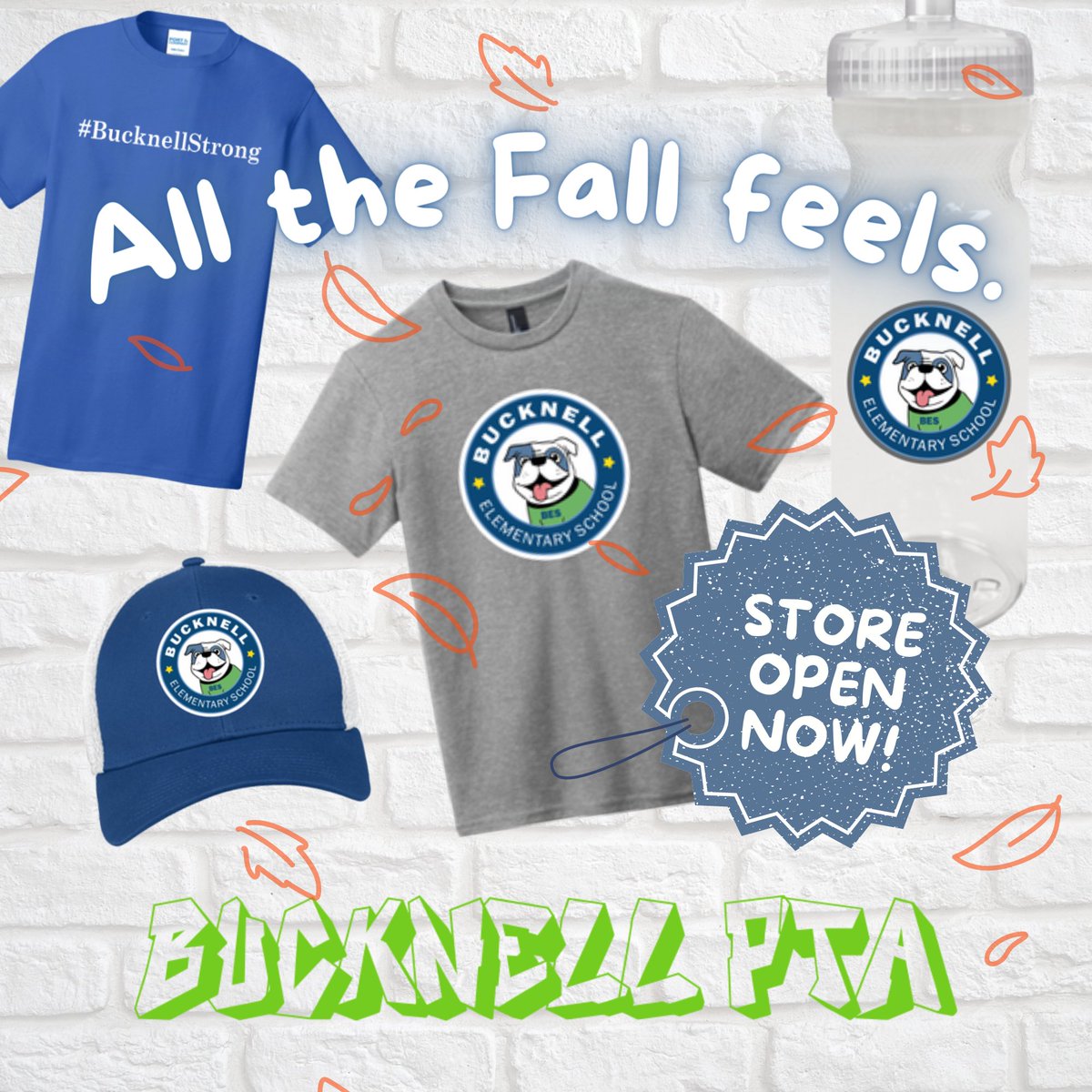 Please RT! 🔀
Our Fall Spiritwear/Merch store is open NOW! ➡ 
bucknellesspiritwear22.itemorder.com 🍂👕🧢✨ Fundraising $ amount goes directly to your PTA, while you get to show your(e) #BucknellStrong 💙🤍 Everyone wins! 💫 <a href="/BucknellElem/">Bucknell Elementary</a> <a href="/fccpta/">FCCPTA</a>