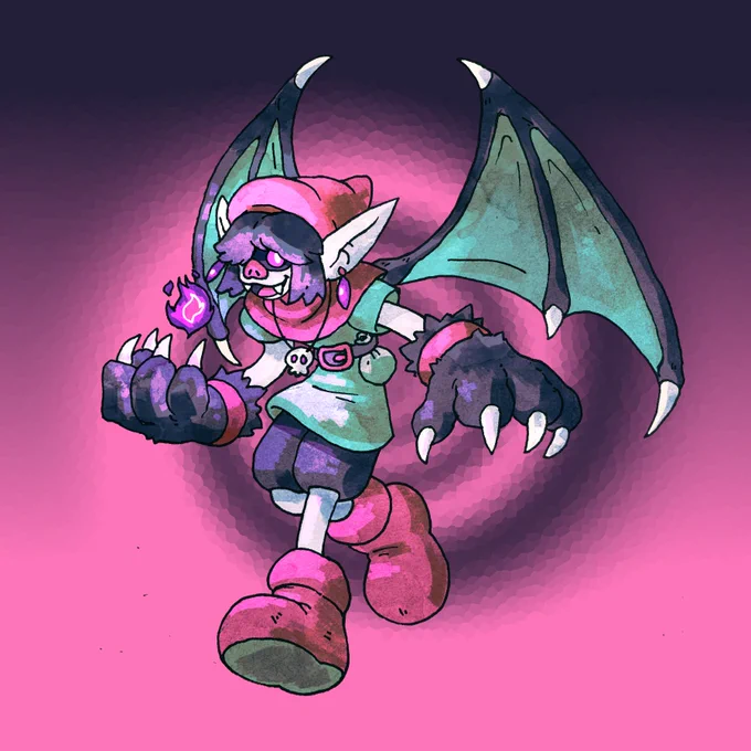 Fionnuala, the pixie mage! a princess from a long line of royal pixie mages who ditched her family since they were stuffy and boring. she gets distracted easily, especially by wanting to set stuff on fire. #originalcharacter #characterdesign #fantasyart 