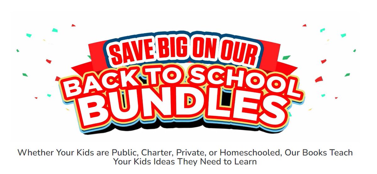 It's that time of the year — which means families like yours need more resources.

Books for toddlers, teens, and every age in between, including curriculum, graphic novels, and more. And it's all on sale!
tuttletwins.com/bundles/ref/4L…