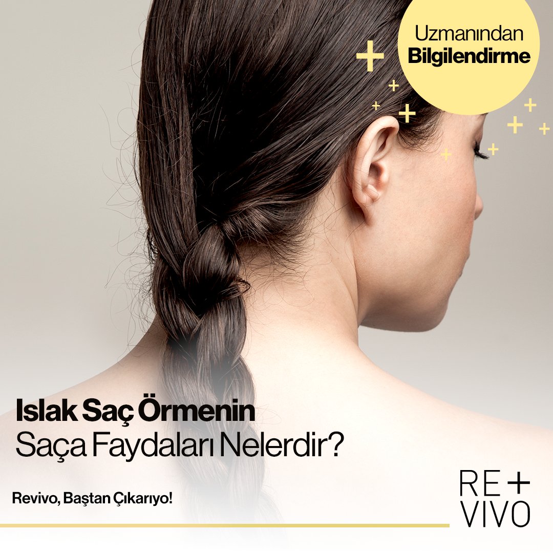 Revivotr's tweet photo. Duş sonrası ıslak saçınızı örmek direkt olarak saç köklerinize fayda sağlamasa da onları koruyarak yıpranma ve dökülmeleri engeller.

Revivo, baştan çıkarıyo!

Revivo Saç Dökülmesini Önleyici Bakım Setini Eczanelerden ve Web sitemizden satın alabilirsiniz

https://t.co/6k20BB395v https://t.co/IsP3OPFqdy