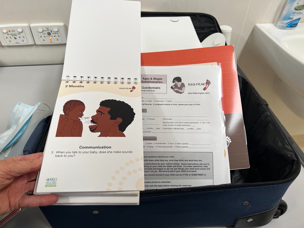 benjamincfox's tweet photo. The joys of a remote area nurse! To think I used to work at a bank. lol.

Today:
- Clinic work
- Resus/Trauma scenario practice 
- Primary Health
-- Audiology testing
-- Child development checks
-- Out in the ambo

As always a special shout out to @drmattanddrmike - thanks, boys! https://t.co/Zpmqd5KQCx