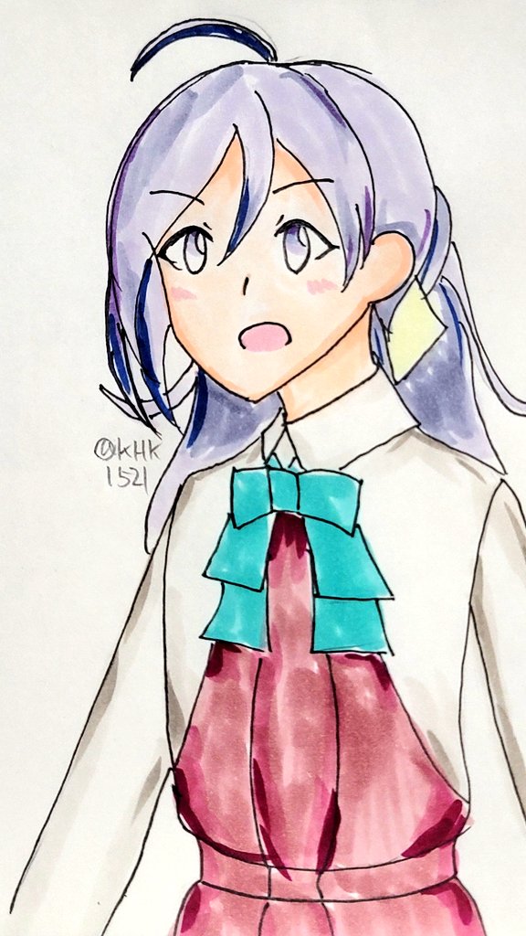 艦これ「清霜ちゃん#艦これ版深夜の真剣お絵描き60分一本勝負#艦これ版真剣お絵描き60分」|KHK1521のイラスト