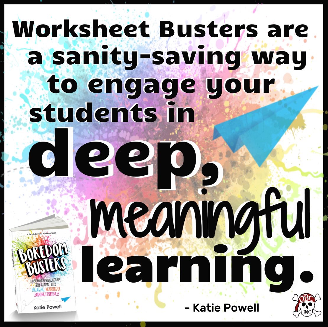 I’d like to encourage 2 teachers this #BackToSchool season by giving away a copy of #BoredomBusters & #FrustrationBusters. Nominate yourself or someone else by replying here & include which book you’re interested in—it’s that easy! Closes 9/2. @dbc_inc