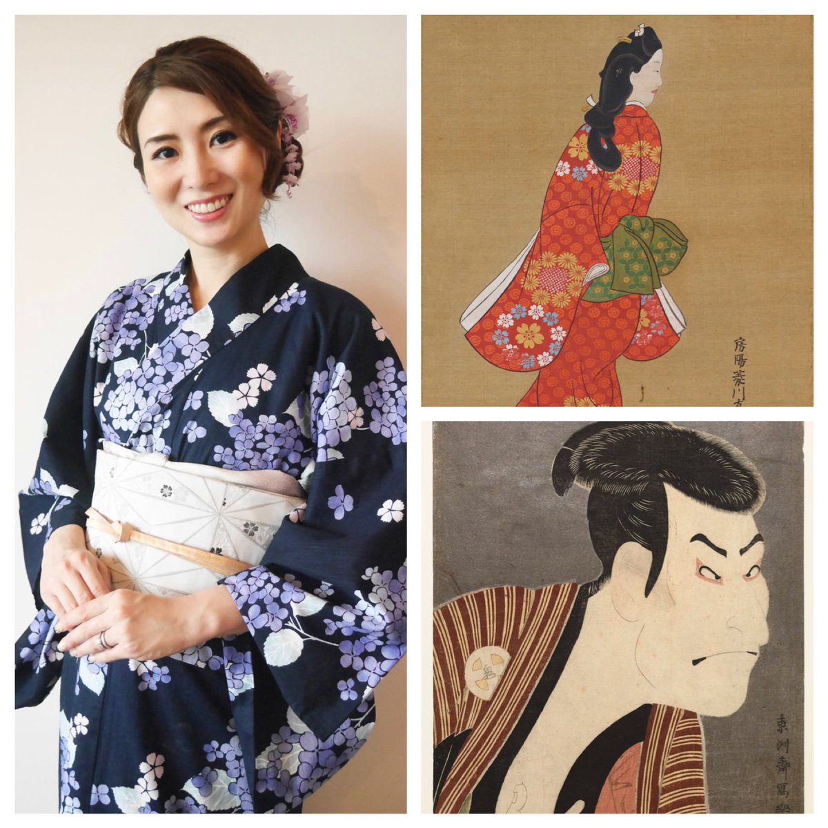 hataetti's tweet photo. 「畑江麻里の初心者でも楽しめる浮世絵講座」（美人画研究会主催）
で取り上げた「浮世絵きほんのき！」
（全5回連載）が、
本日「きものと」に掲載されました✨

記事はコチラ↓
https://t.co/Pq7VgGaplk

Instagramの投稿は、コチラ↓
https://t.co/Q0tWSzqXJ3 https://t.co/BJQbV2a558