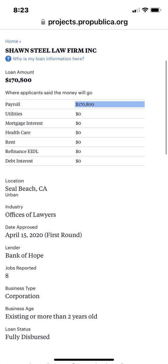 LarryTenney's tweet photo. Hey @RepSteel, have you repaid Shawn's $170,800 PPP loan or are you waiting until no one is looking to ask the Feds for forgiveness?
#AskMichelle #QuestionsForMichelle #CA45 https://t.co/Xq4lzEl3ZI
