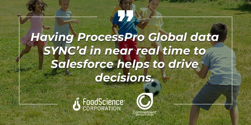 Commercient's tweet photo. Learn how Commercient SYNCing @ProcessProERP Global data in near real time to @Salesforce helps to drive decisions for FoodScience: https://t.co/i2U8UczXx1 
Image Credit: Peter van der Sluijs

#Commercient #CommercientSYNC #FoodScienceCorp #vitamins #ProcessPro #Salesforce https://t.co/vSZJ3lhAGY