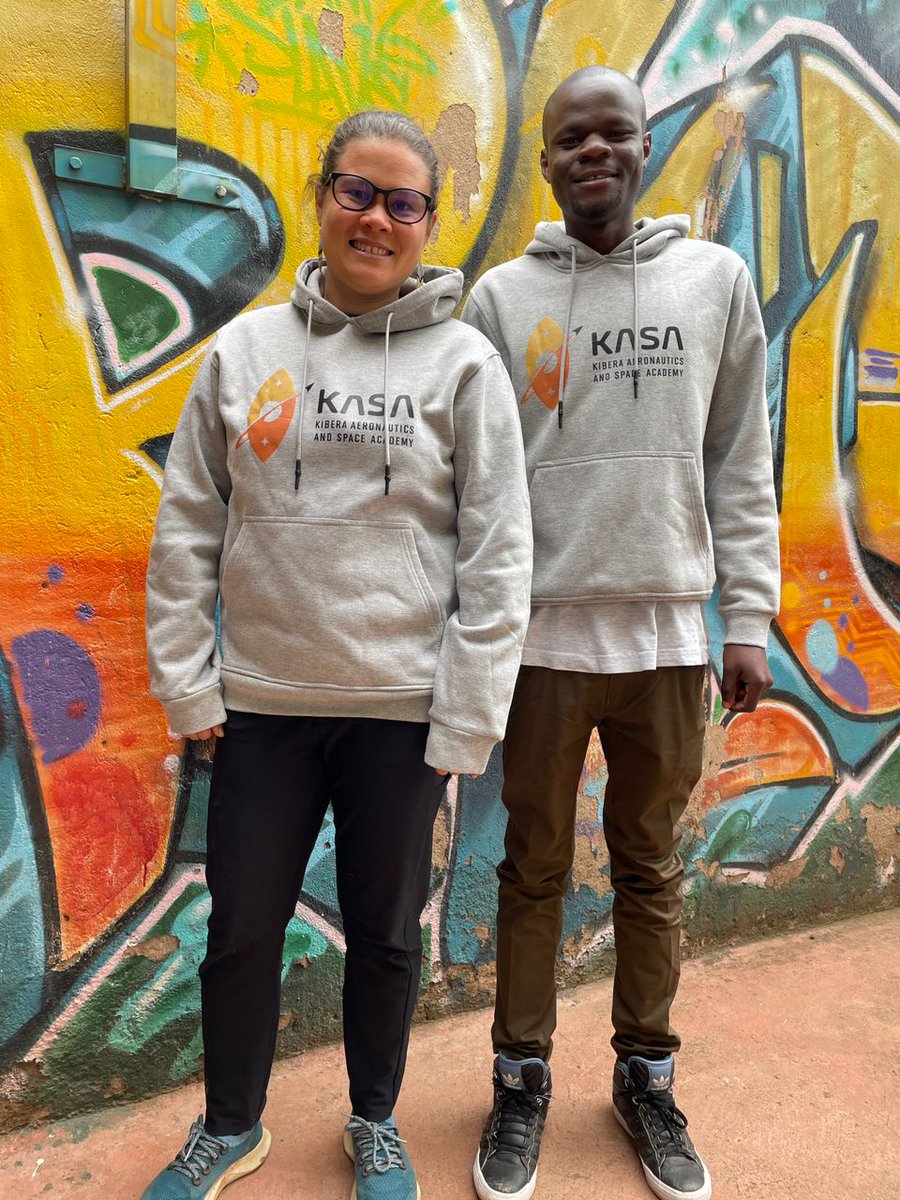 KiberaSpace's tweet photo. Melkizedek, our project coordinator, met with Nisha Ligon, founder &amp; CEO of Ubongo, to discuss our work in STEM education and potential areas of collaboration. We are looking forward to continued engagement with Nisha and subsequent cooperation in projects. #KiberaSpace @UBONGOtz https://t.co/ZB0iewp9H1
