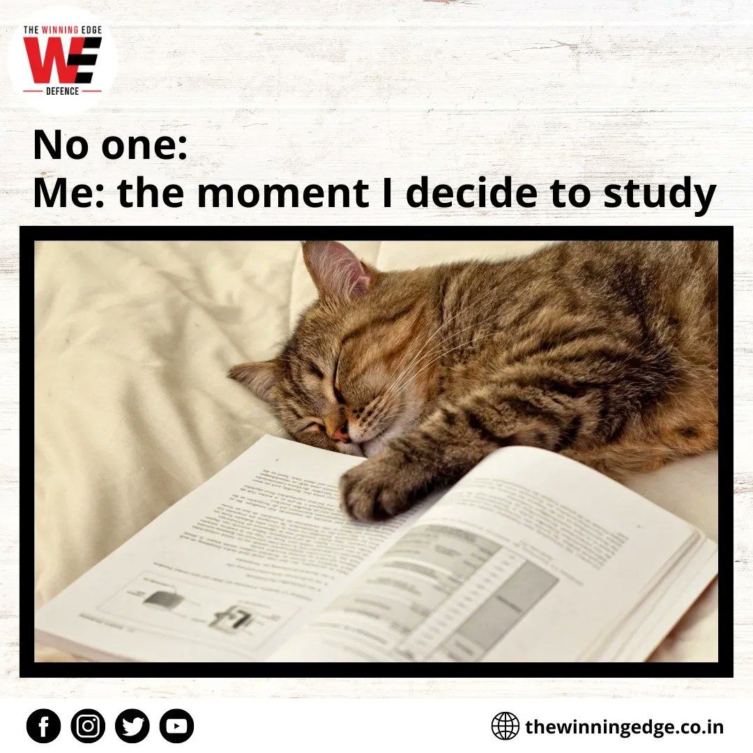 T_W_Edge's tweet photo. They say - "Curiosity kills the Cat", but it's not for you.
Learn and Ignite the curiosity within.
#study #memes #studytime #knockout #studies #knockouts #boring #boringday #tired #studymemes #studymemesarethebest #meme #examtime #studentfact #studentmemes https://t.co/tgqdTGTf69