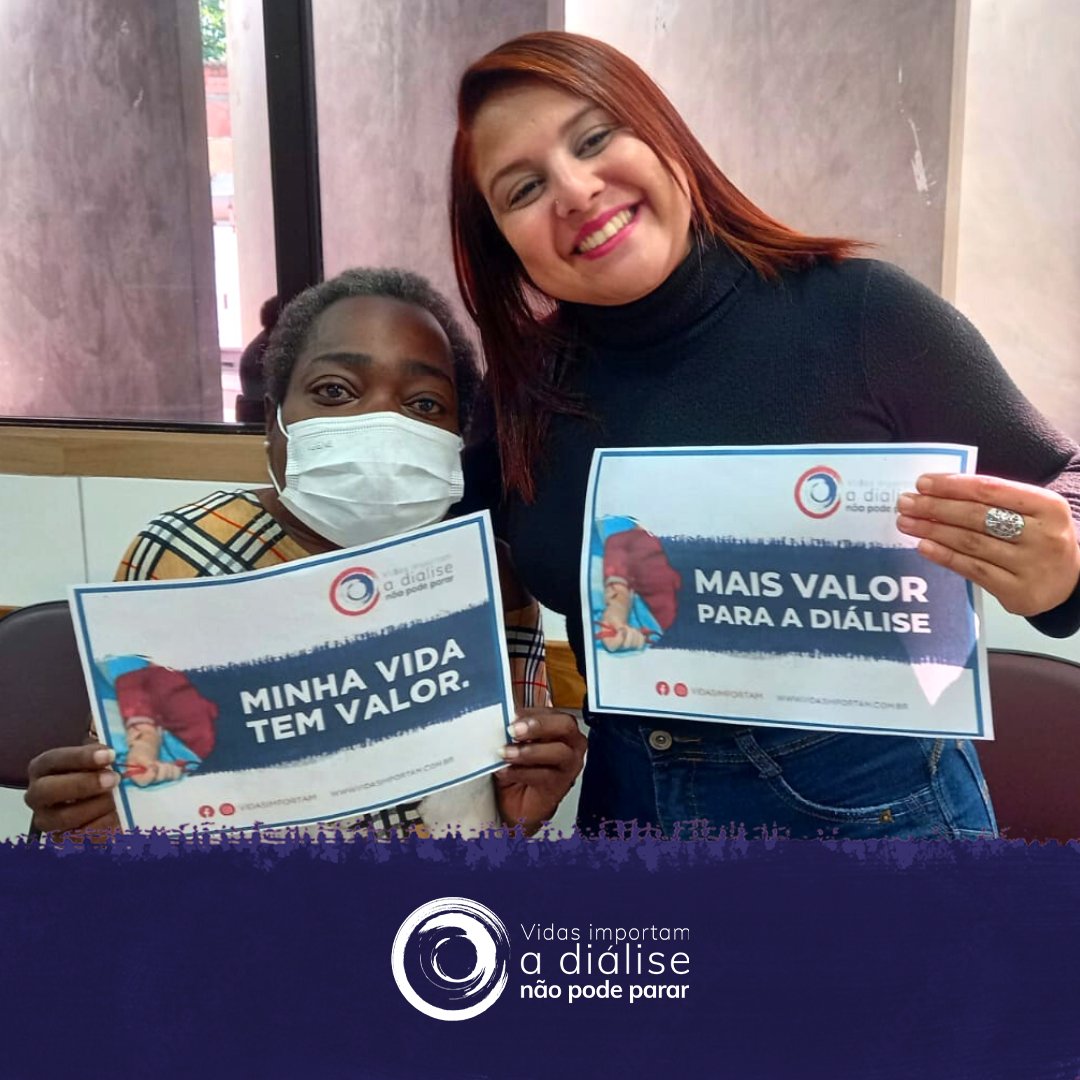abcdt_dialise's tweet photo. Só os pacientes renais sabem na pele o custo físico, emocional e financeiro de ter uma doença crônica.

É por eles que #ADialiseNaoPodeParar https://t.co/tbQnKAWAxD
