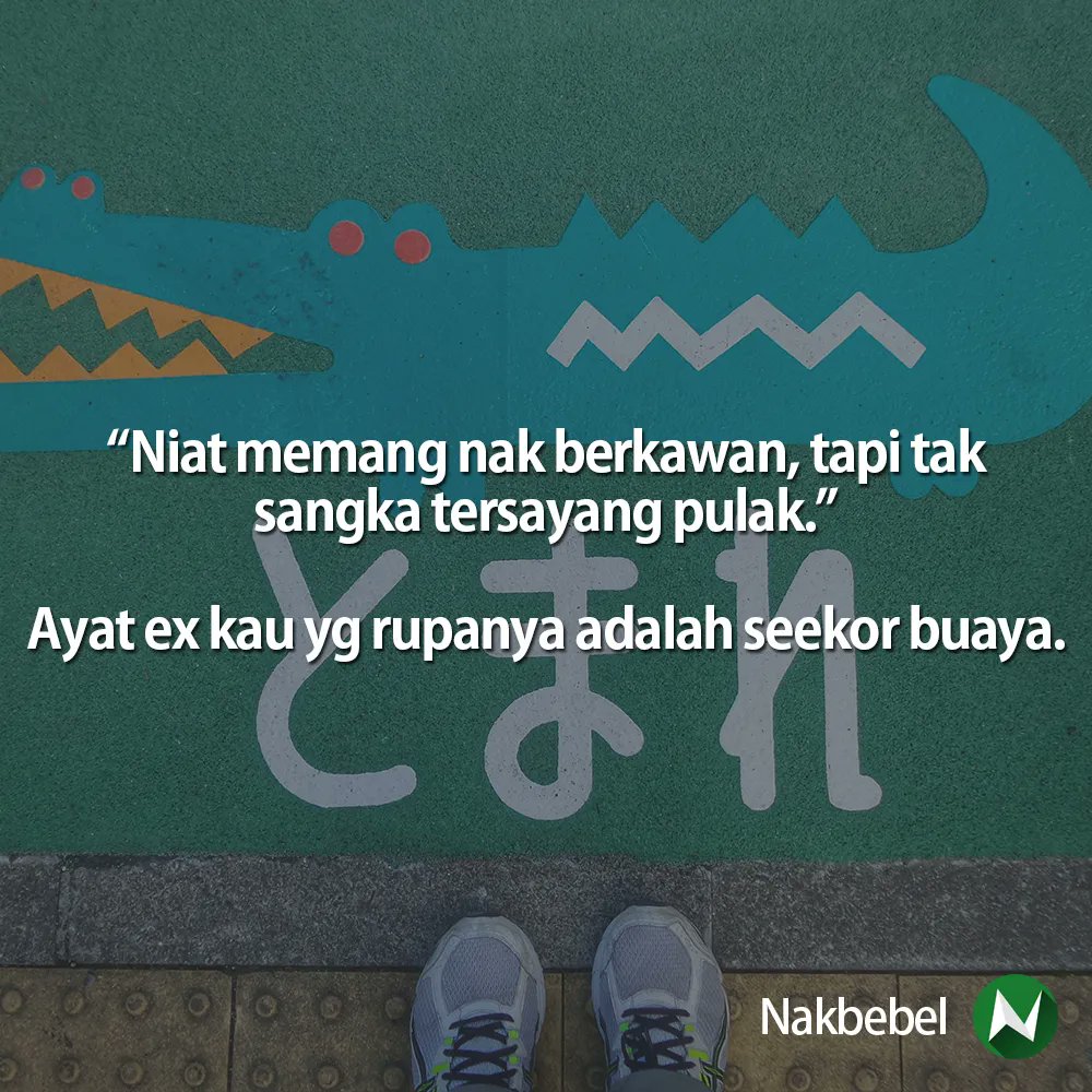 nakbebel's tweet image. 🐊  | Follow @santapanhidup untuk quote-quote kehidupan