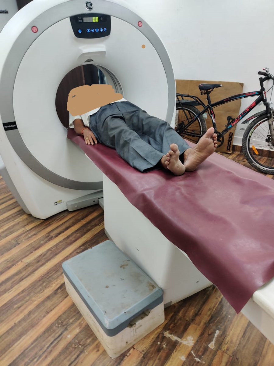 PurneaTimes's tweet photo. Newly built Government Medical college Purnea !
Look at the cleaning of room in which CT-scan is done.
A cycle is also inside whereas metals are prohibited.
This Sarkari system need a huge change only making Huge infrastructure will not help people until we have a healthy system. https://t.co/vwHUMsUuR4