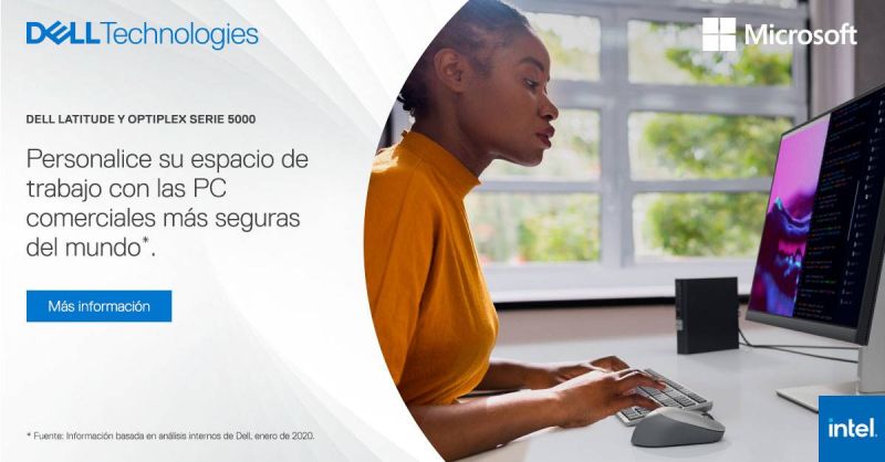 BraintechAR's tweet photo. #BrainPartnership Con @Dell ofrecé a tu fuerza laboral híbrida una inteligencia y una seguridad en las que puedas confiar  Más información👉 https://t.co/4pOMeoYXZt https://t.co/xBDHJJihfM