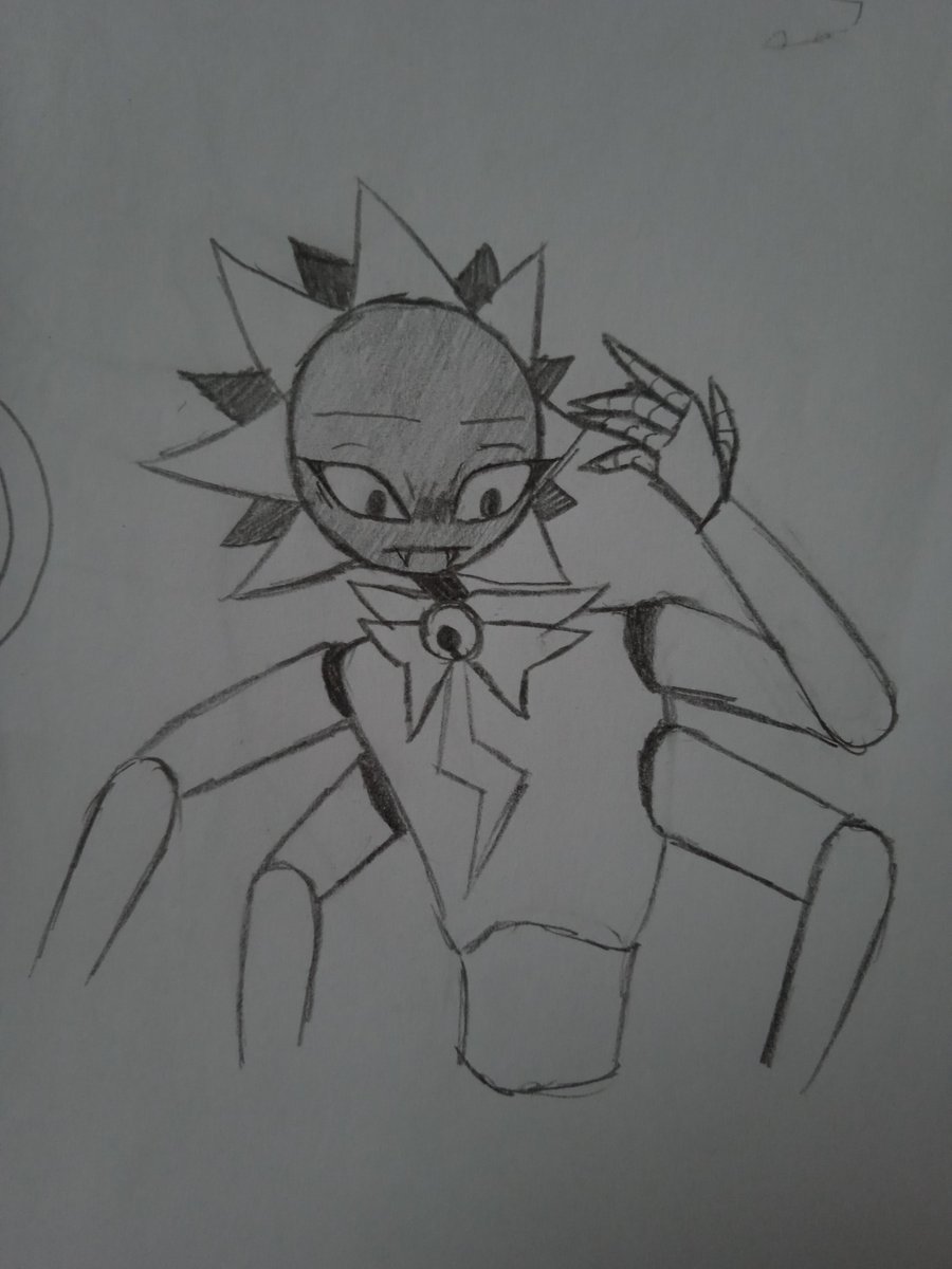 NgShunny's tweet photo. Redesign himmm my best dear friend named him Astrophel! Thx to my friend named him an interesting name🥹💖💕💞
He likes shooting star🌠🌠
#star #love #fnafsb #redesing https://t.co/sOL2YLpRXW