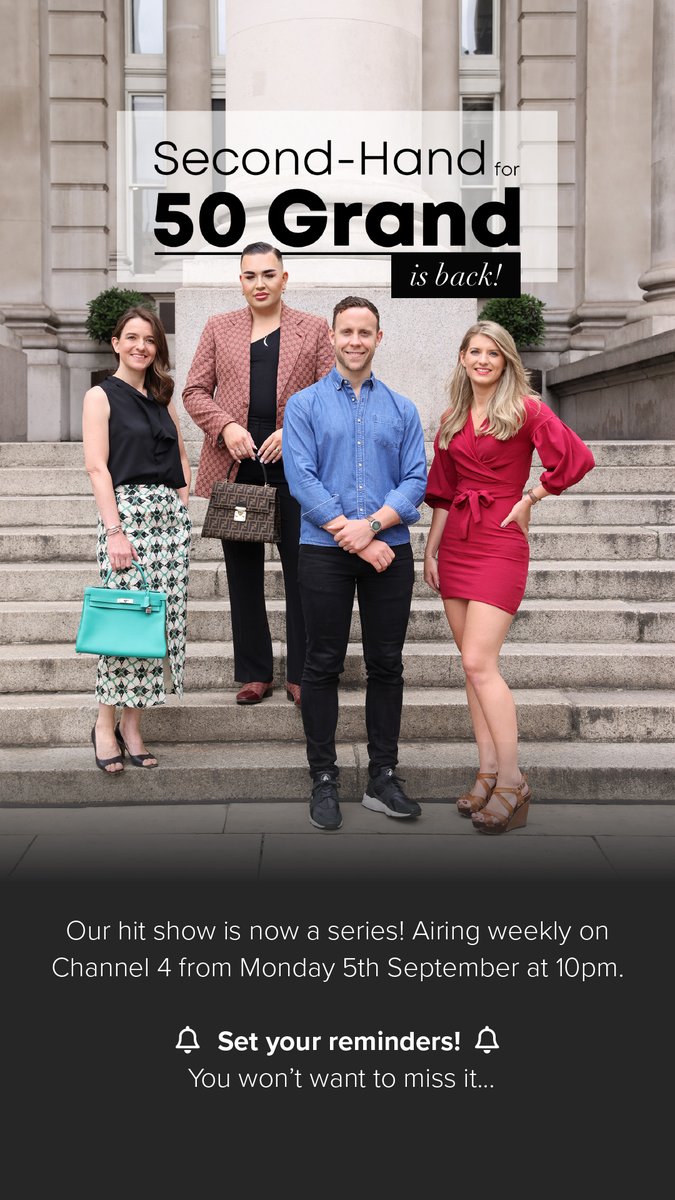 It's back! Catch us on <a href="/Channel4/">Channel 4</a> Monday 5th September at 10pm! You won't want to miss it...

#SHF50G #channel4 #xupes