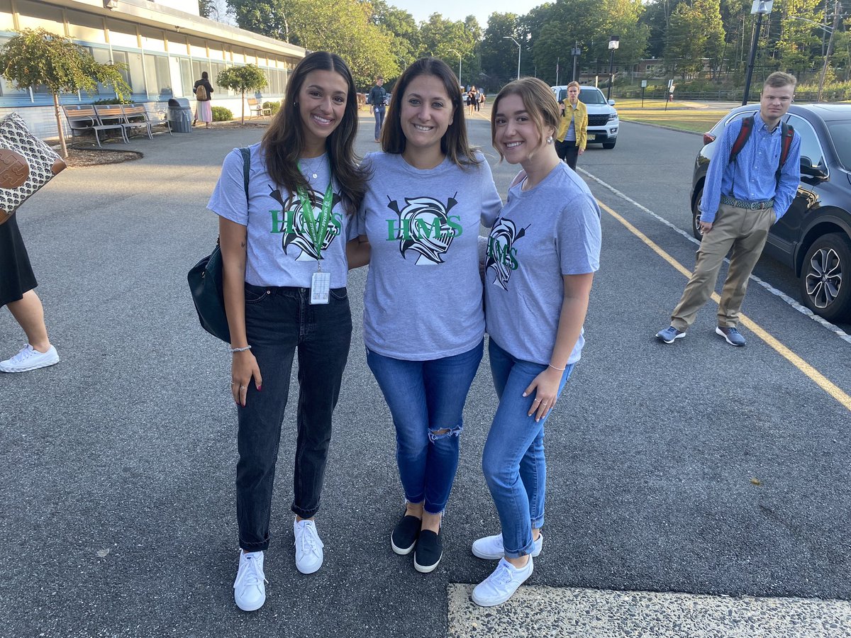 The school spirit is already showing with some of our new HMS hires!  #SimplyTheBestLPS #livlive <a href="/LivSchools/">Livingston Schools</a> <a href="/Heritage_MS/">Heritage Middle School</a>