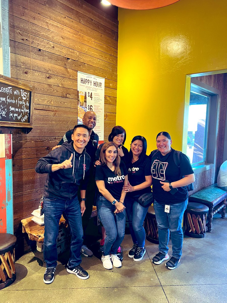 Really proud of the support and turn around story the Bay Area team is having.  #Relentless #Passionate #Integrity Thank you 🙏 #WeWontStop <a href="/MetroByTMobile/">Metro by T-Mobile</a>