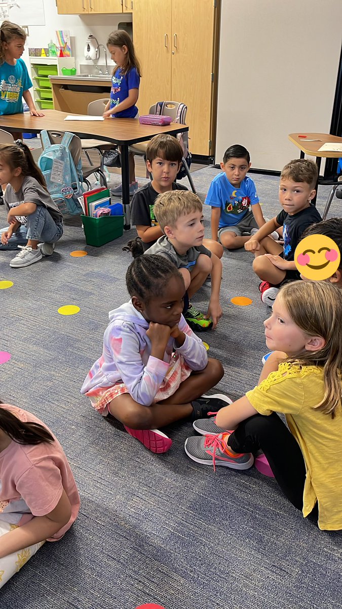 Time for community circle sharing our top three with our partners 🤗 #bengalpride thank you <a href="/PwFlores/">Dr Penelope Flores</a> for the great resource. <a href="/BryantElem/">Bryant Elementary</a>