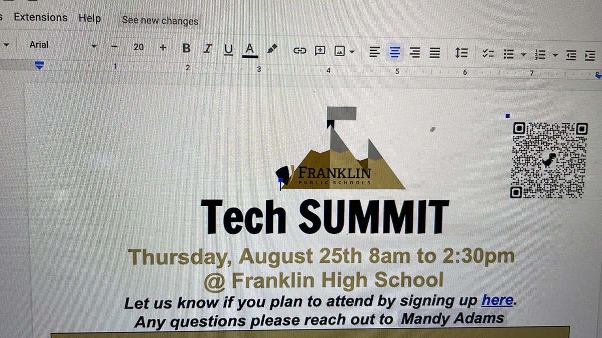 R_Blessington's tweet photo. .@FPSDistrictWI Tech Summit #prideFPS #1FPS @ChadKafka @MoeJess @msadams620 https://t.co/tX9eabsyum