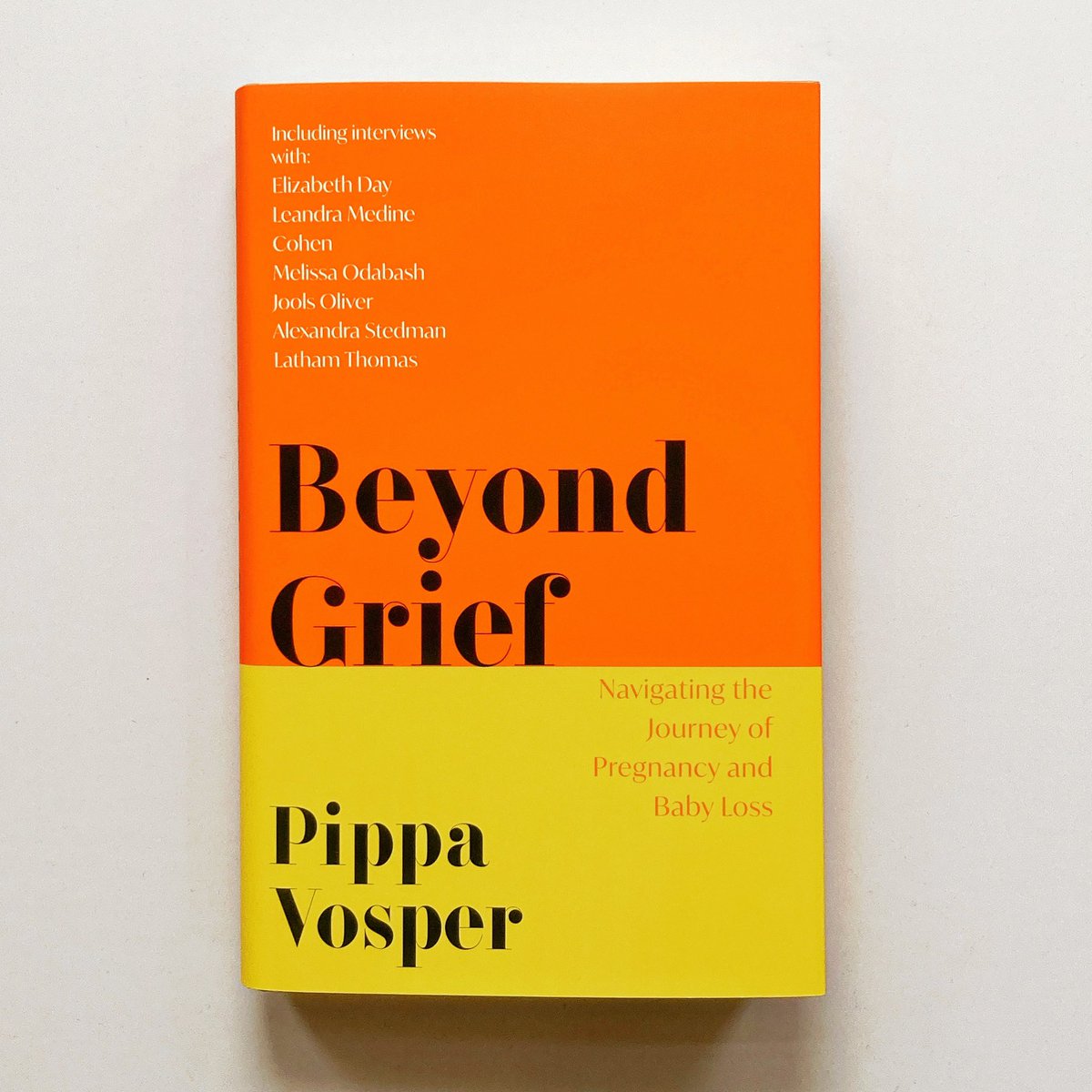 Happy publication day to <a href="/pippavosperREAL/">Pippa Vosper</a> - BEYOND GRIEF is out today, and I'm very proud to have edited it. 'A compassionate, nuanced book that does this very complicated grief justice' - Pandora Sykes.