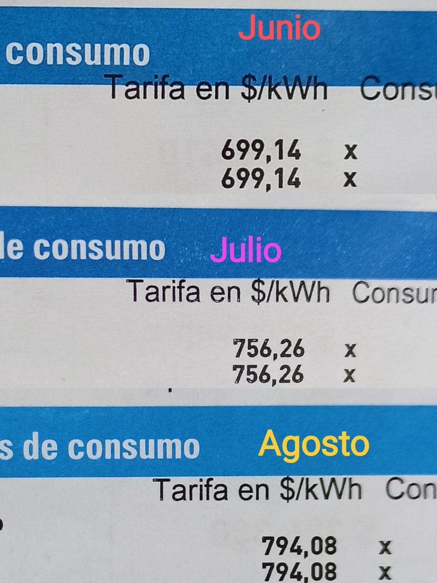 Kyca_Caba's tweet photo. Señores @comisioncreg hasta dónde va a subir el previo del Kwh en la costa por cuenta de @AfiniaGrupoEPM ? https://t.co/vgDV8UbjOI