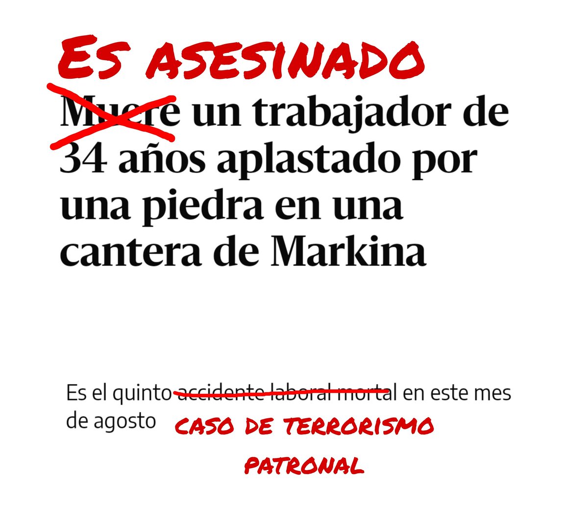 Está claro que, para la burguesía, la vida de los trabajadores sí tiene un precio.

O mejor dicho, un beneficio. 

Hilo 🧵👇

🔗 eldiario.es/euskadi/muere-…