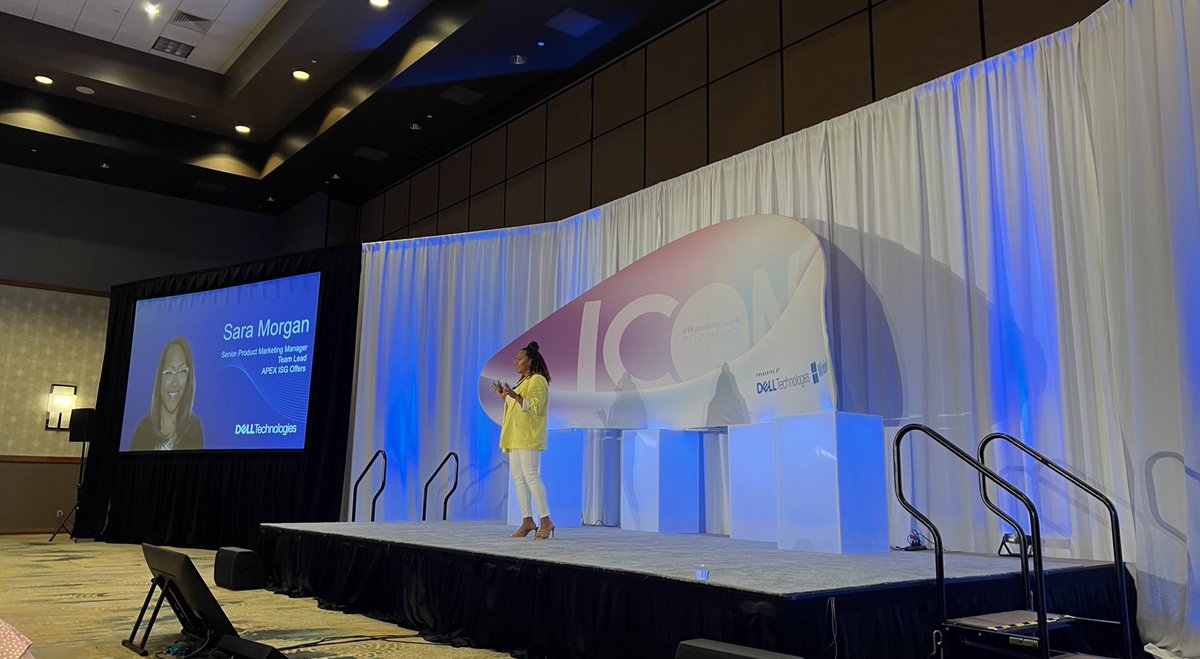 justSaraMorgan's tweet photo. It was so great to join the fabulous women of @eWomenNetwork at the Icon Conference. The energy was incredible! 💫💪🏽 #ewnconf #superwomen #iworkfordell https://t.co/mLJYaIFKBO