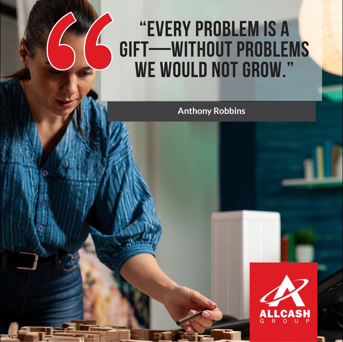 AllCashTech's tweet photo. “Every problem is a gift—without problems we would not grow.” – Anthony Robbins

#Money #Business #SouthAfrica #Entrepreneur #Strategy #Success https://t.co/FURAtOKxye