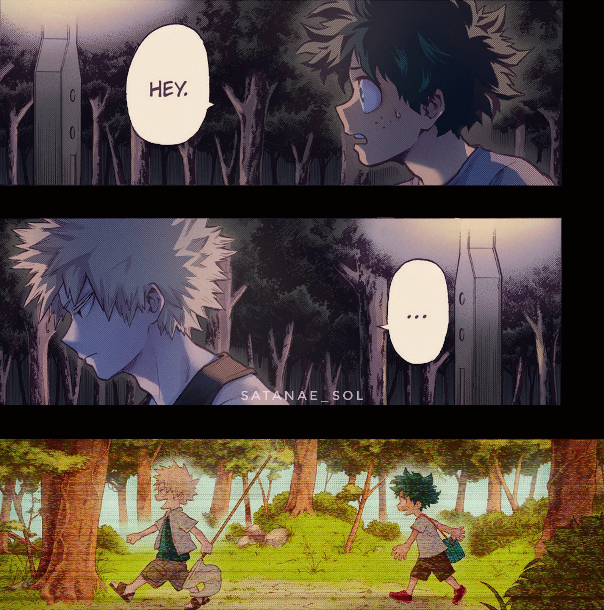 Sol on Twitter: "Deku and Kacchan Manga: My Hero Academia [chp. 117 ...