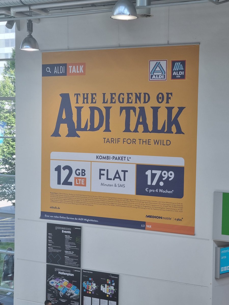 BZywiczynski's tweet photo. What do you guys think? Is #Nintendo still drafting their lawsuit or did they slap Aldi with it already?

#Gamescom #gamescom2022 https://t.co/yiIo8HzKwD