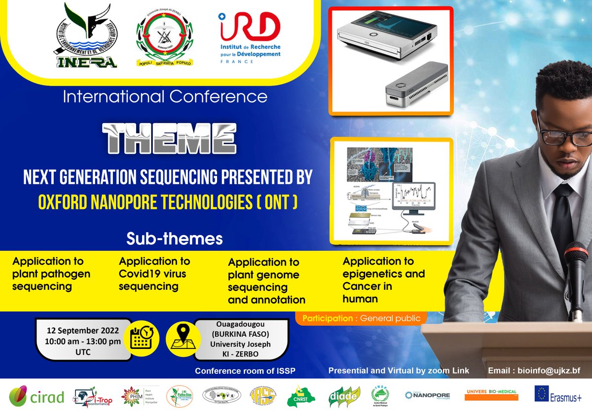PathoBios (@pathobios) on Twitter photo Conférence organisée par INERA, Université Joseph KI-ZERBO <a href="/Universite_JKZ/">Université Joseph KI-ZERBO</a> et l'IRD <a href="/ird_fr/">IRD.fr</a> <a href="/PathoBios/">PathoBios</a>, dans le cadre de l’Ecole de Formation à la Recherche sur le séquençage 🧬ONT <a href="/nanopore/">Oxford Nanopore</a> au Burkina Faso 🇧🇫 <a href="/PHIM_research/">Plant Health Institute Montpellier</a> <a href="/ItropBioinfo/">Itrop</a> <a href="/tibionez1/">Ezechiel B. Tibiri</a> <a href="/TiendrebeogoF/">TIENDREBEOGO Fidèle</a> <a href="/JulieOrjuela/">Orjuela Julie</a> Conférence organisée par INERA, Université Joseph KI-ZERBO <a href="/Universite_JKZ/">Université Joseph KI-ZERBO</a> et l'IRD <a href="/ird_fr/">IRD.fr</a> <a href="/PathoBios/">PathoBios</a>, dans le cadre de l’Ecole de Formation à la Recherche sur le séquençage 🧬ONT <a href="/nanopore/">Oxford Nanopore</a> au Burkina Faso 🇧🇫 <a href="/PHIM_research/">Plant Health Institute Montpellier</a> <a href="/ItropBioinfo/">Itrop</a> <a href="/tibionez1/">Ezechiel B. Tibiri</a> <a href="/TiendrebeogoF/">TIENDREBEOGO Fidèle</a> <a href="/JulieOrjuela/">Orjuela Julie</a>