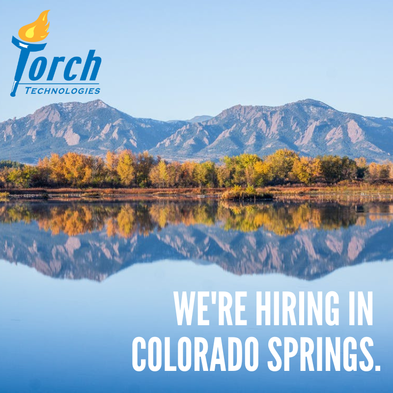 Join the Torch Team in Colorado Springs!

Learn more about this job opening at: torchtechnologies.hua.hrsmart.com/hr/ats/Posting…

#TorchTechnologies #ColoradoSprings #Hiring #Career #EmployeeOwned #GreatPlacetoWork #SystemsEngineer #Inc5000 #CertifiedEvergreen