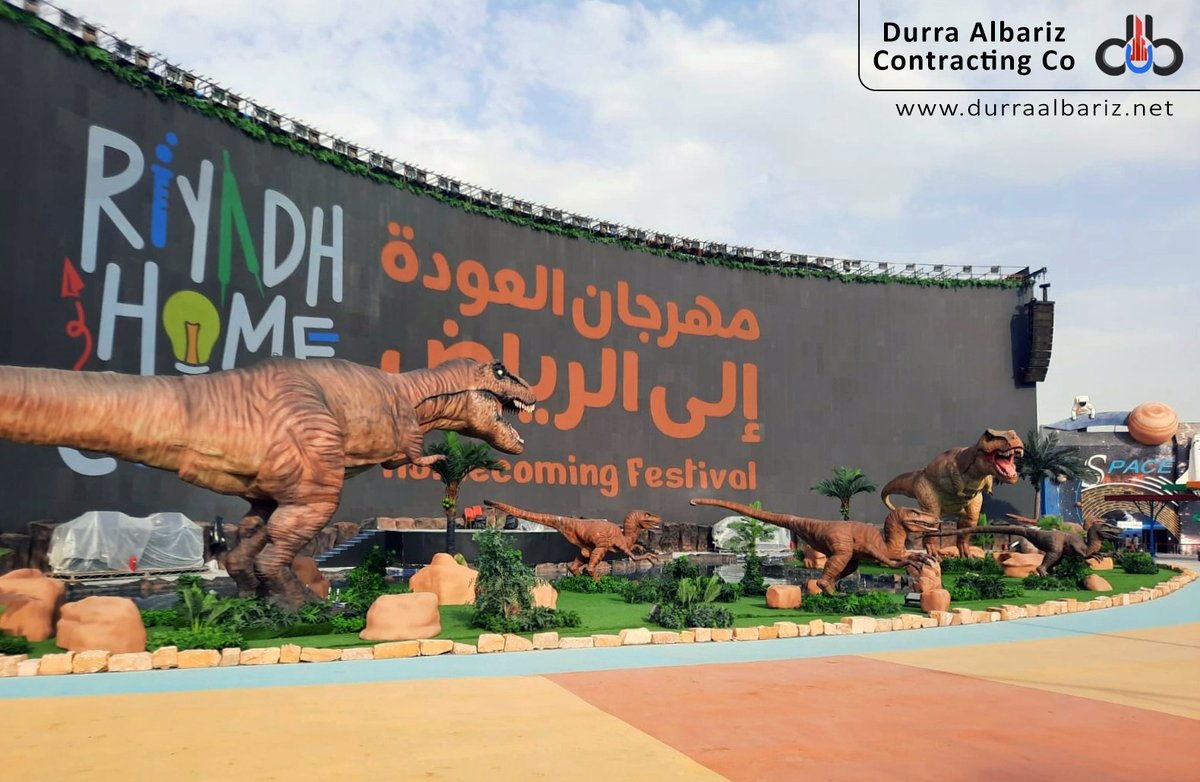 AlbarizCo's tweet photo. A successful installation at Riyadh's Homecoming  Festival for the secondary electrical power supply was made by offering our rental equipment, maintenance and other services.
#DurraAlbariz
#RiyadhHomeComing📚   #BackToSchool https://t.co/CAnyfWpnI7