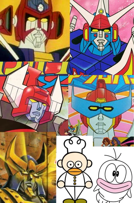 何故巨大ロボットにタラコが付いているのか……
普通の口に描いた方が線も少なくてラクなのに何故執拗にタラコにするのか……
それとも凛々しい口のある大河原ロボよりタラコの方がカッコいいのでしょうか⁉️
タラコがカッコいいと思えない私様はまだまだケツの青いヒヨッコですか⁉️ 