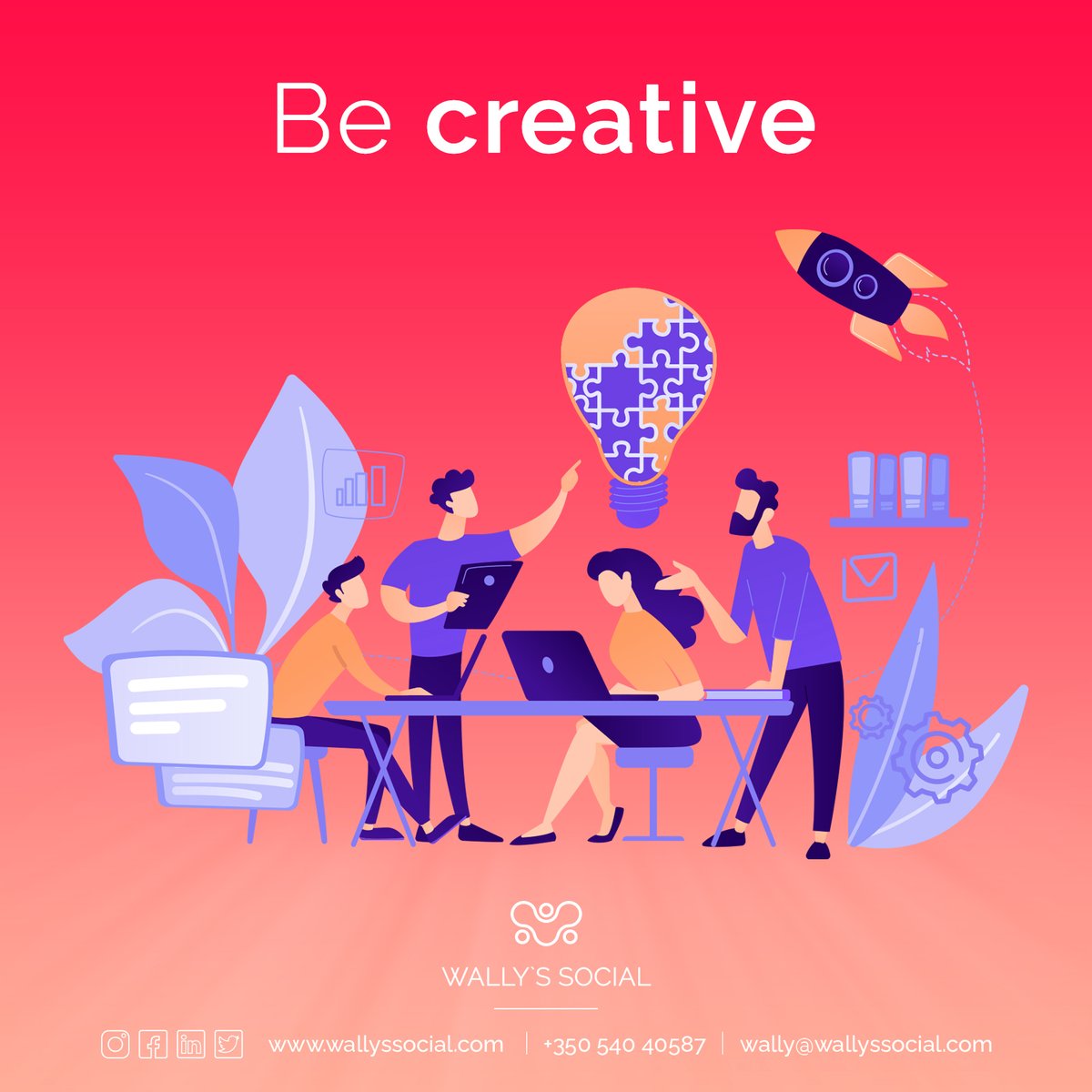 When producing content for your page or profile, be creative! Don't limit yourself to definitions, make use of terms, expressions, dictionaries, infographics, tool lists and useful websites. Long story  short, create content that adds value to your customers!