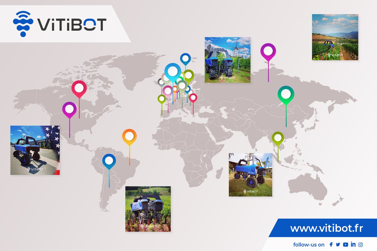 VitiBot's tweet photo. 😍 22 pays ! Depuis 1 mois, un ou plusieurs articles sur VitiBot ont été publiés dans la presse digitale et papier. Une belle reconnaissance du travail accompli par nos équipes depuis des années ! 👏🏻👏🏻
#vitibot #bakus #sdfgroup #article #presse #press #innovation #robot #robotic https://t.co/x5KayfirNQ