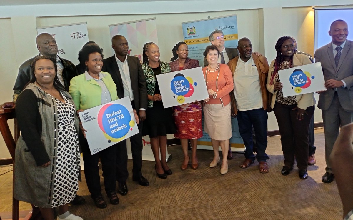 Kenya has made significant strides in the fight against TB,HIV & Malaria in the past 20 years through the support of @GlobalFund. State and none actors have have today celebrated the gains ahead of the @GlobalFund 7th Replenishment Conference next month. #FightForWhatCounts