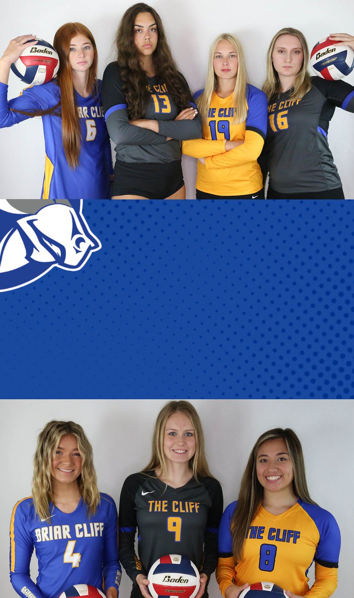 .<a href="/Cliff_WVB/">Briar Cliff Women’s Volleyball</a> hosts the Charger Invite this weekend and will be rocking new jerseys!

👀⬇️ #BattleOn