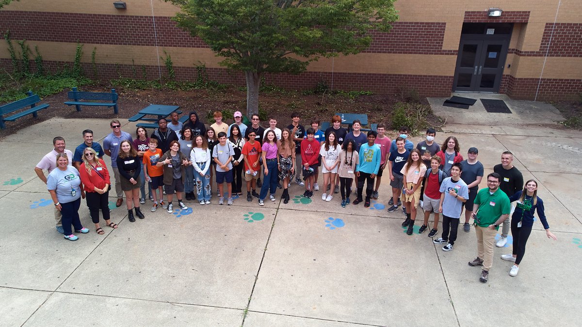 Leesville Road High Schools Game Design Academy inaugural kick-off event.