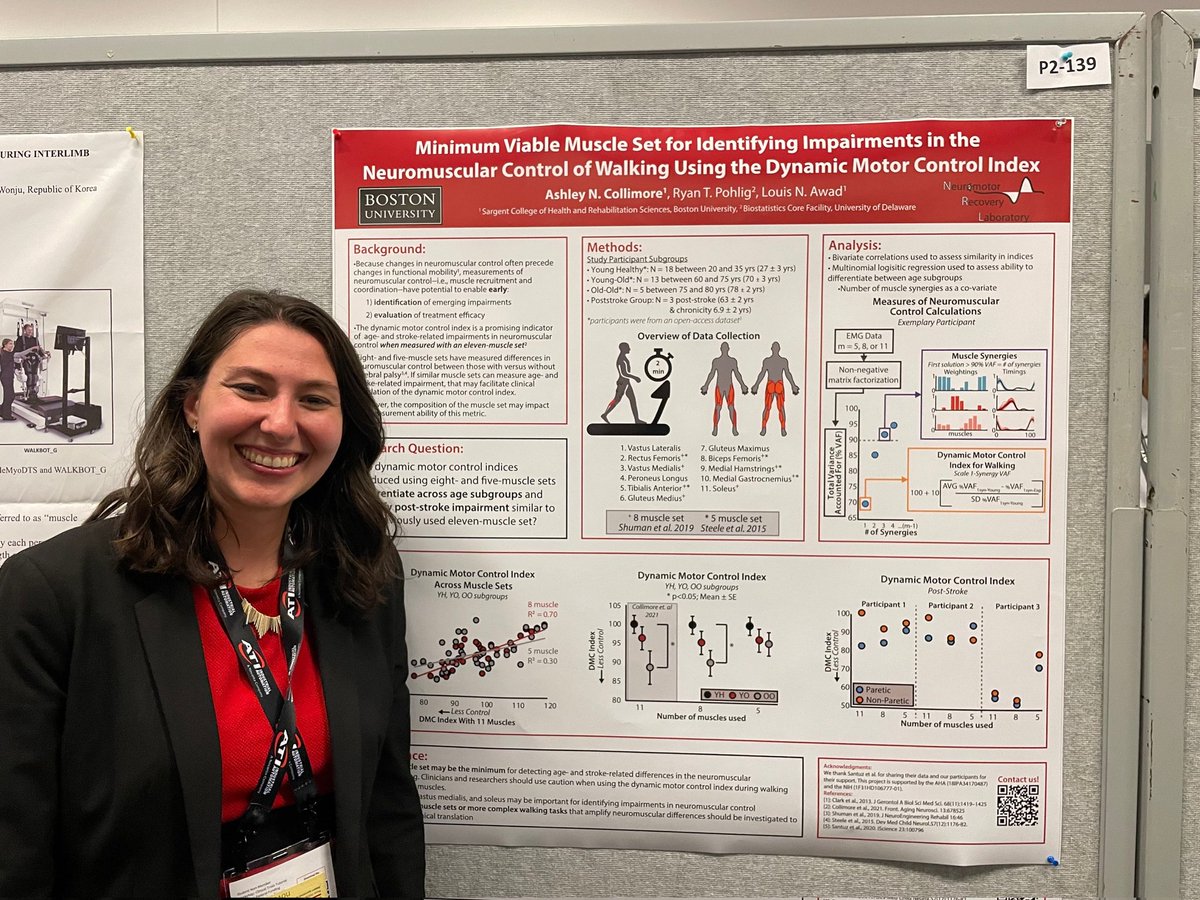 Interesting work using <a href="/delsysinc/">Delsys</a> #Emg during #gait from <a href="/CollimoreAshley/">Ashley N. Collimore Doherty, Ph.D.</a> at the <a href="/BUGaitLab/">Neuromotor Recovery Lab at Boston University</a>