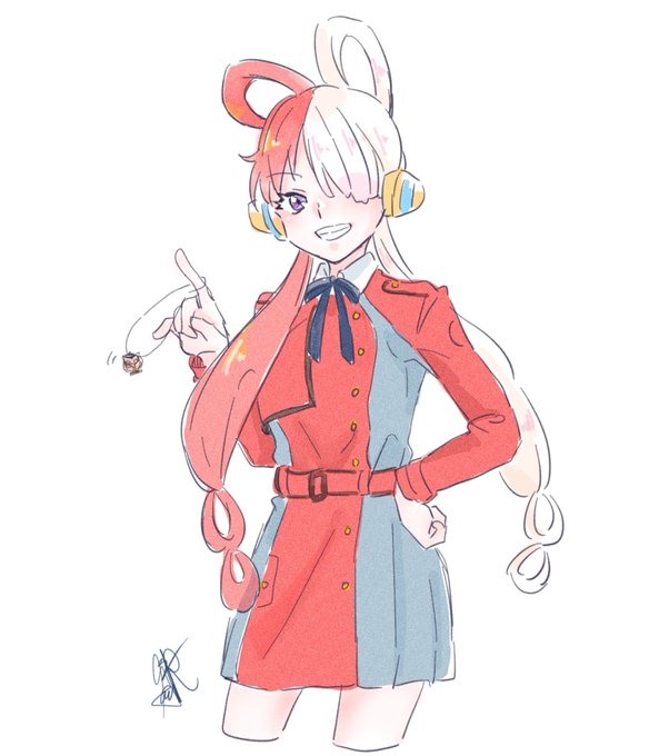 「私も持ってるの。」 